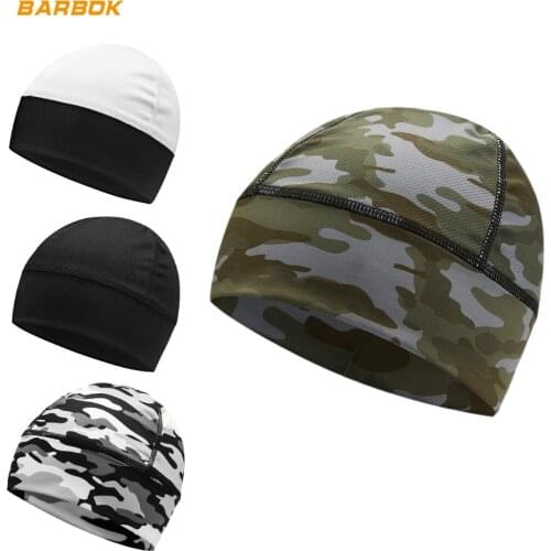 WOSAWE Breathable Mesh Mens Motorcycle Helmet Inner Caps Anti-Sweat Hat Thin Motocross Racing Ski Under Helmet Lining Caps