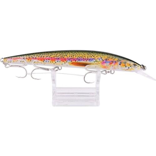 1PCS Sea Fishing Bait150mm/18g Artificial Lure Crankbait Minnow Hard Bait Wobbler Jig Carp Pike Sinking jerk bait Fishing tackle