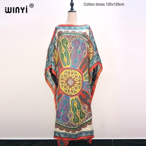 2021 female sexy floral dress cotton Maxi beach dress Bohemian dress summer elegant beach dress women