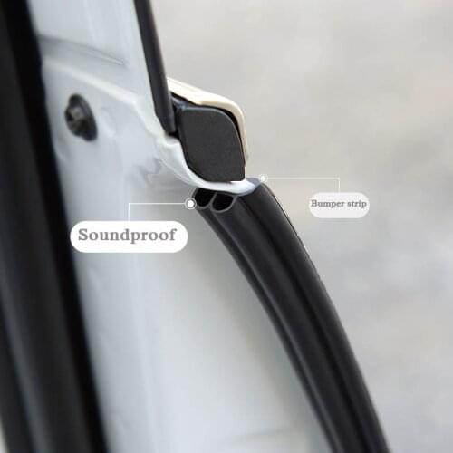 Car Styling Moulding BJ-shaped Car Door Seal EPDM Universal Noise Insulation Weatherstrip Sealing Rubber Strip Trim Auto Seals