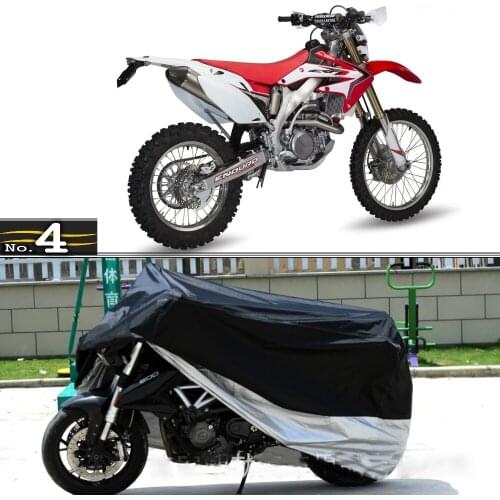 MotorCycle Cover For Honda CRF-X WaterProof UV / Sun / Dust / Rain Protector Cover Made of Polyester Taffeta