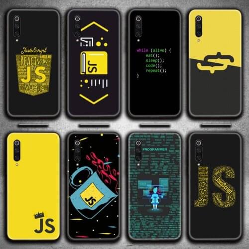 NodeJS JavaScript Accessories Phone Case for Xiaomi Mi Note 10 Lite Mi 9T Pro xiaomi 10 10 CC9 Pro