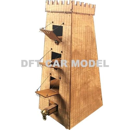 Classic ancient chariot Empire era model kit siege vehicle model childrens toy gift