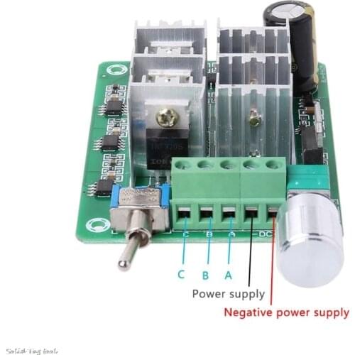 BLDC Three-Phase Sensorless Brushless Motor Speed Controller Explosive Fan Drive DC 5-36V