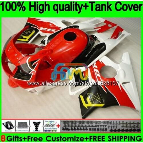 Cool +Tank For HONDA CBR 600F2 CBR600FS CBR 600 FS F2 91 92 93 94 1BS.80 CBR600 F2 CBR600F2 Red white1991 1992 1993 1994 Fairing