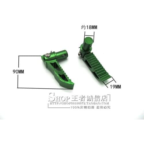 Best 4 colours 2Pcs/Pair 47cc 49cc Mini Moto Pocket Bike Minimoto Footrests Foot Pegs