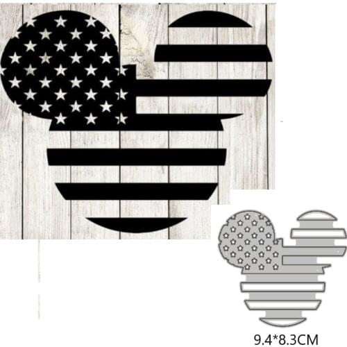 National Flag Metal Cutting Dies New 2021 DIY crapbooking Paper Making Craft die Frame Die Embossing Cutting Dies