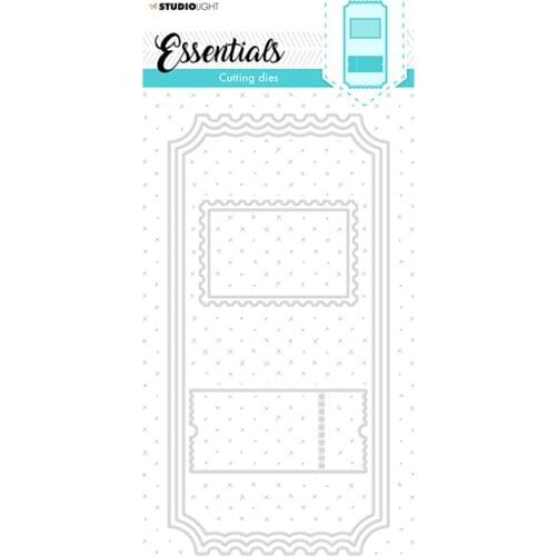 Long Rectangular Card Metal Cutting Dies for DIY Scrapbooking Photo Album Decorative Embossing PaperCard Crafts Die2021