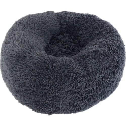 Plush Cat Bed House Soft Long Plush Best Pet Dog Bed For Dogs Products Nest Winter Warm Sleeping Cat Pet Bed Mat Cat House