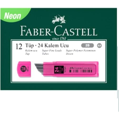 Faber-Castell Super Fine Leads Tubes Neon 12 Tubes