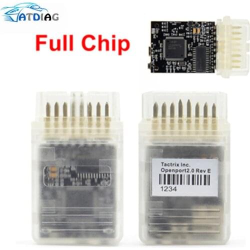 Tactrix Openport 2.0 ECU Chip Tuning Tool ECU FLASH OBD2 Cable Open Port 2.0 ECU FLASH Tool With All SW
