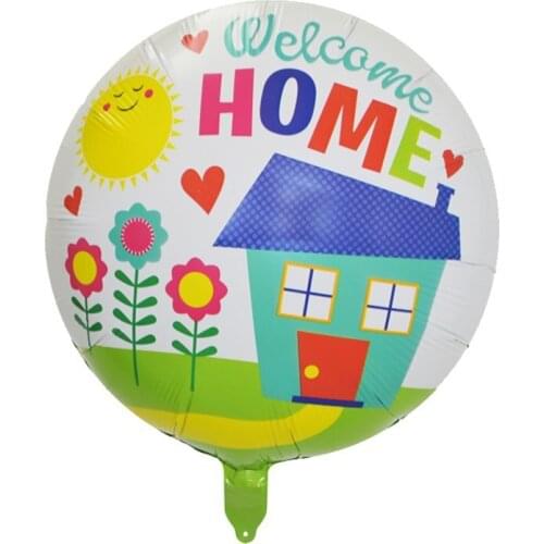 18inch Round Welcome Home Get Well Soon Foil Balloon Birthday Retirement Holiday Party Decoration Ball Kids Favor Toy Supplies