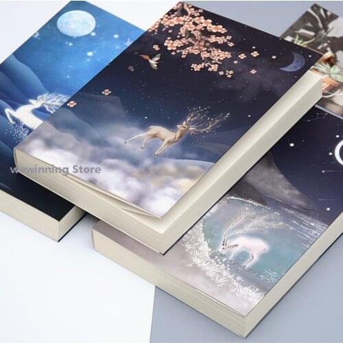 Sketchbook Notepad Vintage Korean Stationery Budget Book Notebooks for Students 2021 Planner Budget Book Journal Office Supplies