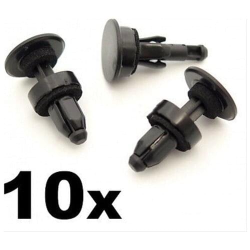 10x Scuttle Panel / Lower Windscreen Trim Clips for some Honda Cars- 91508SM4003