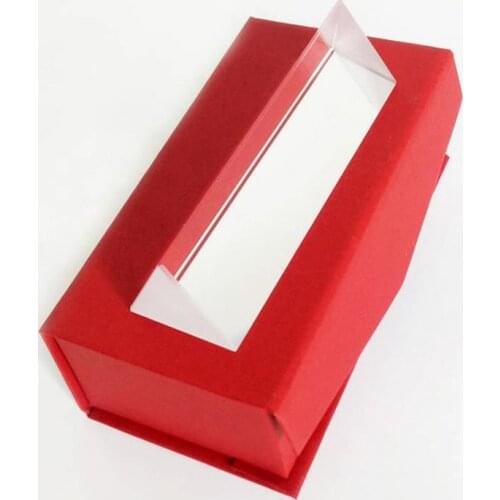30*30*100mm Triangular Prism Rainbow Size Photo Photography Seven-color Sunlight Student Optical Science Experiment