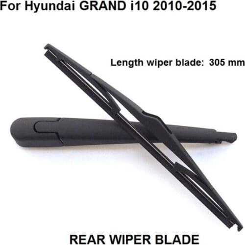 305mm For Hyundai Grand i10 2010-2015 Rear Wiper Arm & Blade New