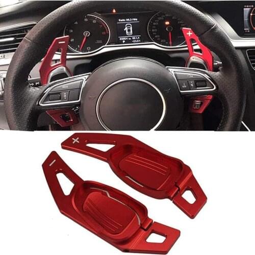 Car Steering Wheel Shift Paddle Shifter Gear Extention for- A5 S5 S3 S6 SQ5 RS3 RS6 RS7