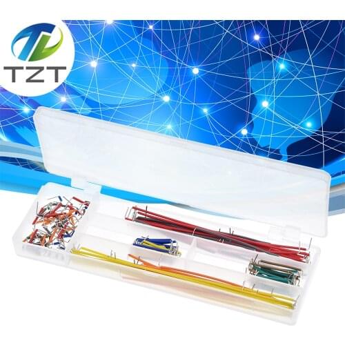 Hot Sell 140 pcs U Shape Solderless Breadboard Jumper Cable Wire Kit For Arduino Shield For raspberry pi