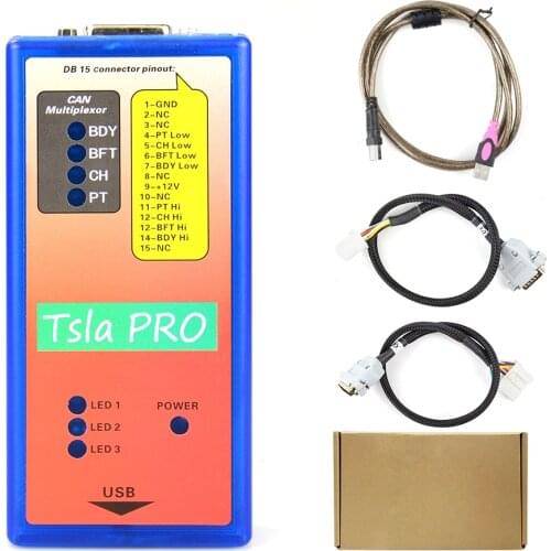 Tsla PRO scanner Diagnostic and Programming Tool for TESLA S, X, 3
