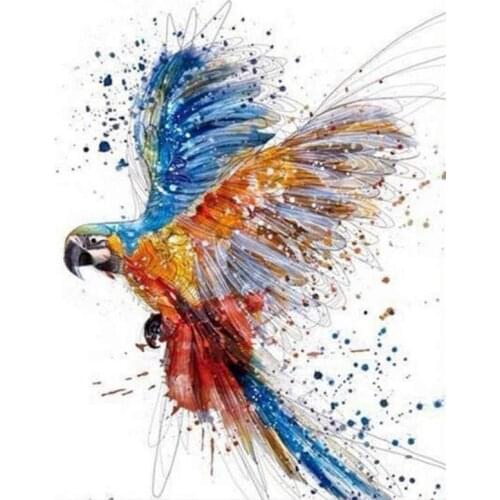 GATYZTORY Oil Picture By Numbers Animal On Canvas Landscape Handpainted Picture Art Painting By Numbers Flower Gift Home Decor