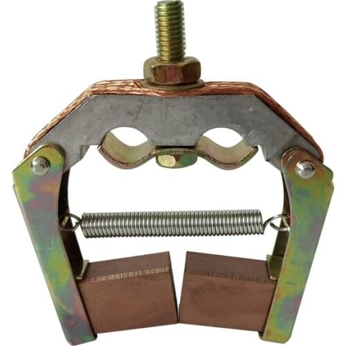 Film blowing machine carbon brush 12.5*20 angle grinder copper carbon brush 12X20 with screw hole aluminum head iron foot