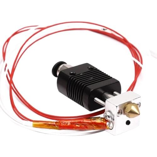 New 24V Anet 3D Printer Hot End Printing Head With Heat Sink Pneumatic Connector For ET4 ET4X ET4Pro ET5 ET5X ET5Pro