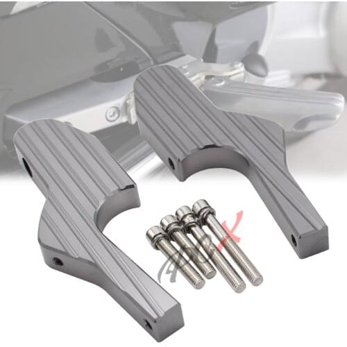 New Passenger Foot Peg Extensions Extended Footpegs For Vespa GT GTS GTV 60 125 200 250 300 300ie
