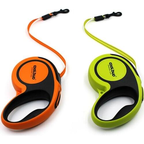 The New Resistant Adjustable Dog Leash Outdoor Walk Dog Collar Telescopic Traction Rope Comfortable Pets Accessories