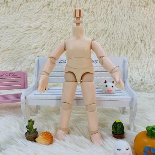 OB25 1/8 Nude Baby Doll Body Spherical Joint BJD Doll 18CM Toy Fashion Girl Gift Baby Doll Accessory DIY Toy