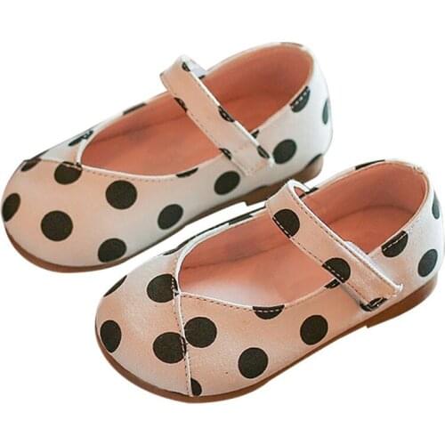 Newborn Baby Girl Shoes Cute PU Leather Kid Anti-slip On Shoes 0-18 Months Toddler Crib Hook & Loop First Walkers