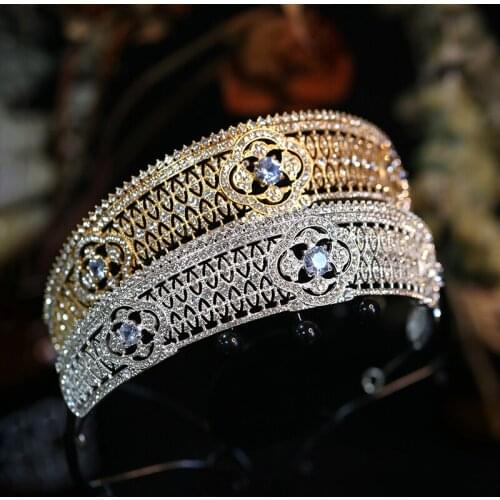 Stunning Princess Crystal Brides Headbands Mini Bridal Tiara Headpieces Evening Headdress Girls Gift