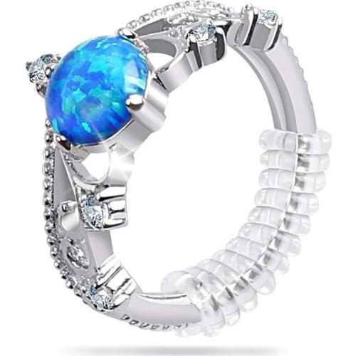 Ring Size Adjuster for Loose Rings - Jewelry Guard, Spacer, Sizer, Fitter - 12 Pack, 3 Sizes -Tightener Set with Polishing Cloth