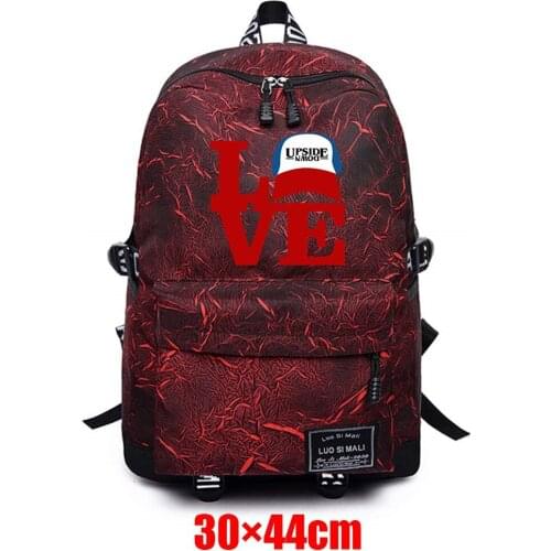 Stranger Things Teenager Backpack Fabric Zipper Unisex Packsack Schoolbag Mochila Student High Quality Casual Travel Laptop Bag