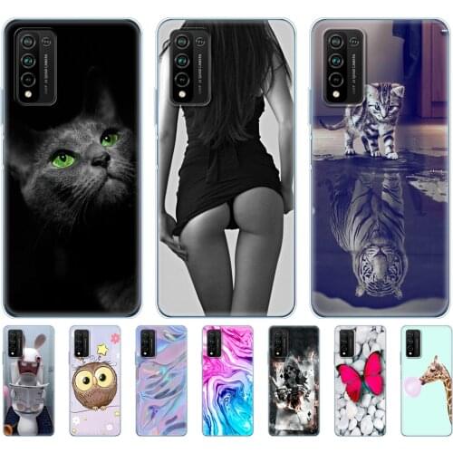 For Honor 10X Lite Case Silicon TPU Soft Back Cover Phone Case For Huawei Honor 10X Lite Bumper 10X Lite Funda Etui Bags Shell