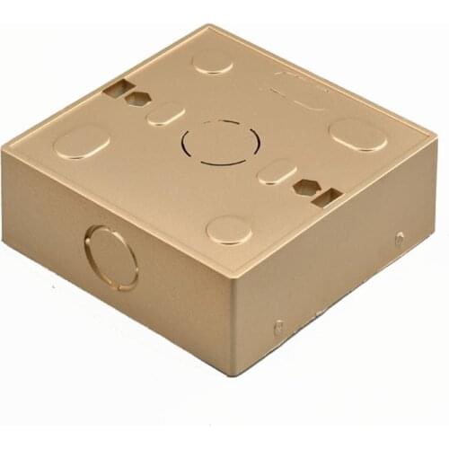 Home Improvement Concealed and Surface Mounted Bottom Box 86 146 Type Wall Switch Socket Bottom Box Junction Box