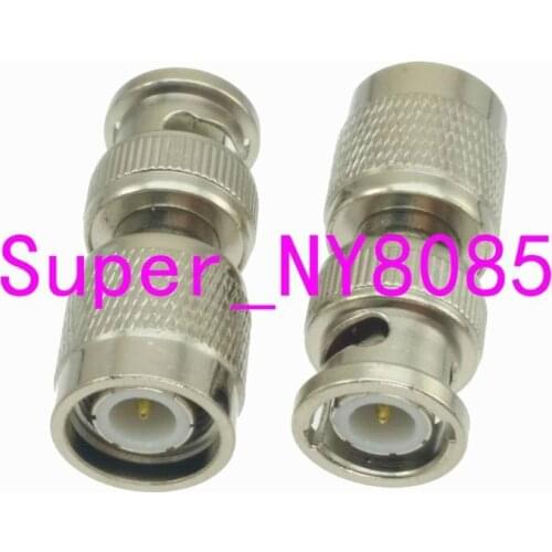 10pcs Adapter converter BNC male plug to TNC male plug pin RF COAXIAL