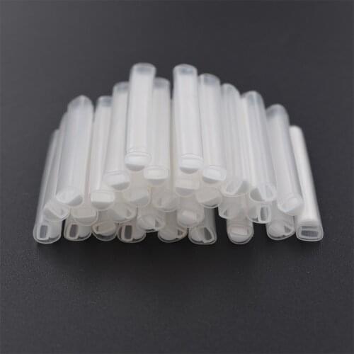 1200Pcs/lot Ribbon Mass Fiber Optic Fusion Splice Protection Sleeves 40mm,Ceramic Strength member, for 12 fibers Free Shipping