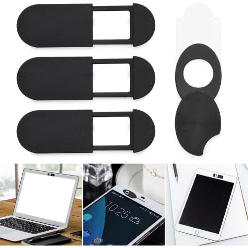 3Pcs/pack Webcam Cover Slider Shutter Universal Privacy Security Camera Sticker for Laptop Phone Tablet Computer iPad Accessory