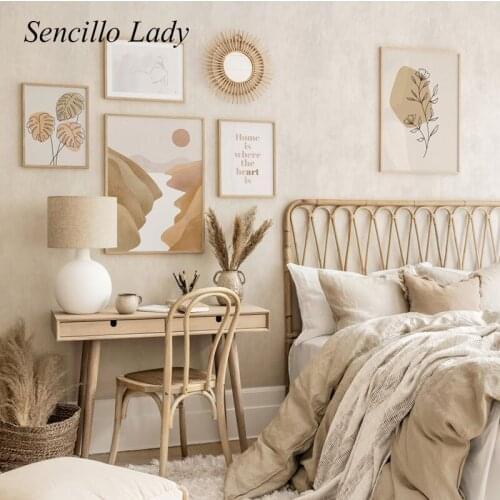 Abstract Graphics Illustration Canvas Painting Indie Pop Decoration Poster Boho Style Print Bohemia Wall Art Picture Home Decor