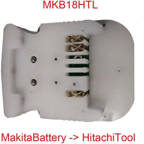 MKB18HTL Adapter Converter Connector Use Makita 18V Li-ion Battery BL1830 BL1860 For Hitachi Lithium Battery Tool