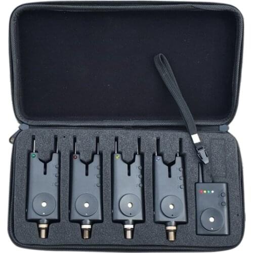 Fishing Wireless Bite Alarm Combo Fishing Bite Receiver Angling Tackle with Bite Alerters