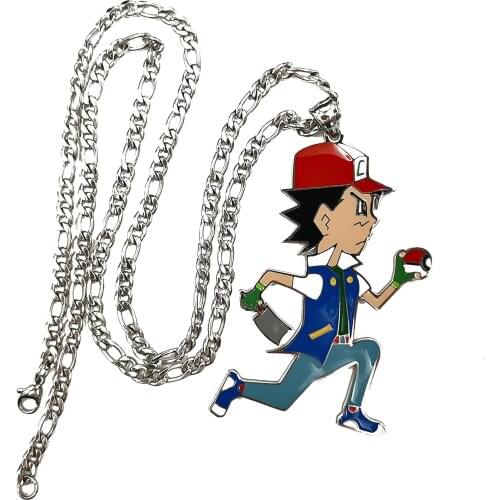Large Juggalo Ash Charm Hatchetman Necklace Pendant For Men Boys Stainless Steel Jewelry NK Chain 4mm 24 Inch