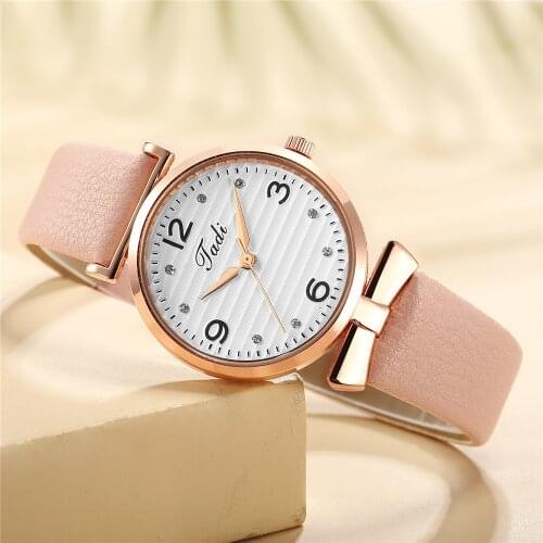 Women Watches Diamond Casual Quartz Watch Women Leather Strap Dress Watches Relogio Feminino Ladies Wristwatches For Gifts Clock