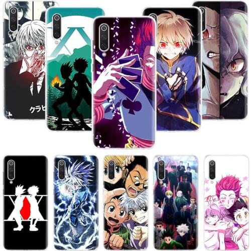 Hunter x Hunter Phone Case For Xiaomi Mi Note 10 11 9 8 10T 9T CC9 A1 A2 A3 5X 6X Pocophone F1 X3 F2 Pro Lite Coque Cover
