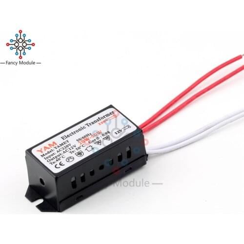 AC 220V to 12V 20W halogen lamp electronic transformer LED Driver Driver