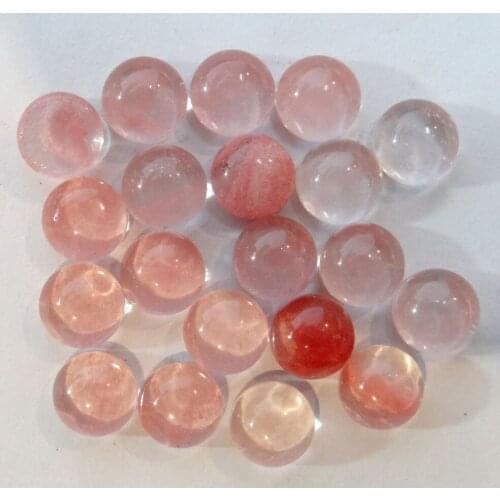 6mm Natural stone Quartz crystal Turquoises tiger eye Round Pendant for diy Jewelry making necklace Accessories100pcs