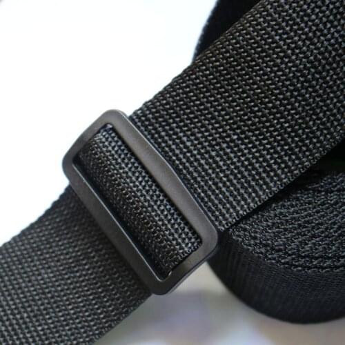 10meters 2.5cm Black Polyester Webbing Band Backpack Strap Pet Collar Tape Belt DIY Outdoor Bag Garment Sewing Accessory