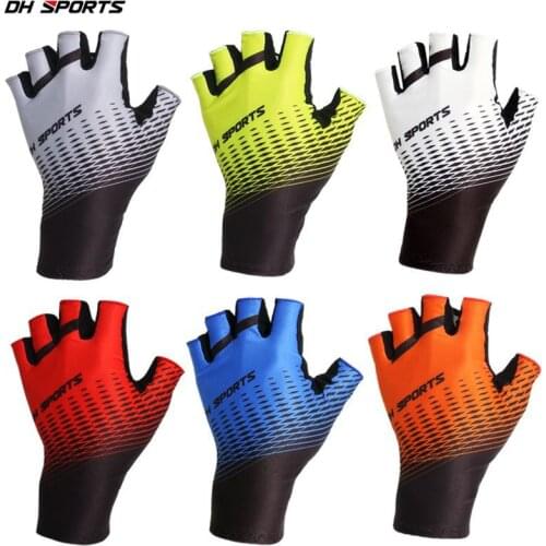 DH SPORTS Cycling Gloves Half Finger Gel Sports Racing Bicycle Mittens Women Men Summer Road Bike Anti-slip Outdoor Gloves