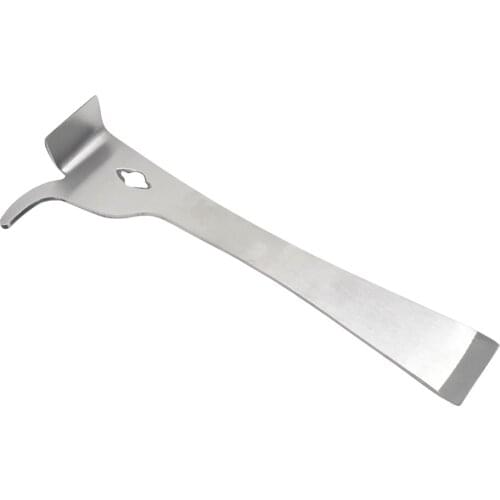Multifunction Bee Tools Stainless Steel Thumb Type Hive Scraper Beekeeping