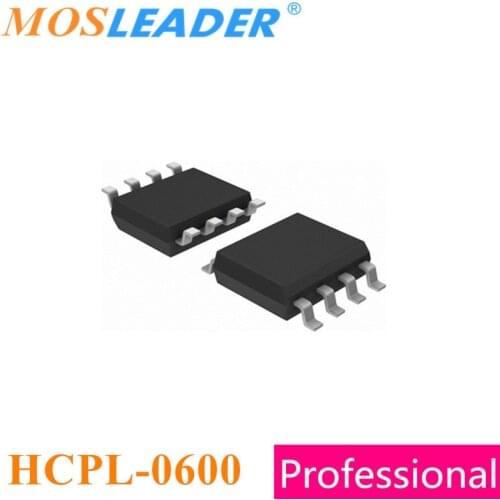 Mosleader HCPL-0600 SOP8 100PCS Replace small package 6N137 HCPL0600 EL0600 High quality Bulk new Original